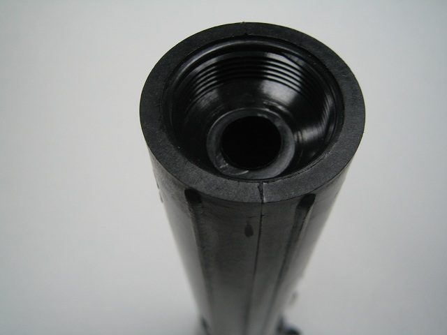 Custom injection-molded part produced by Midwest Plastic Engineering