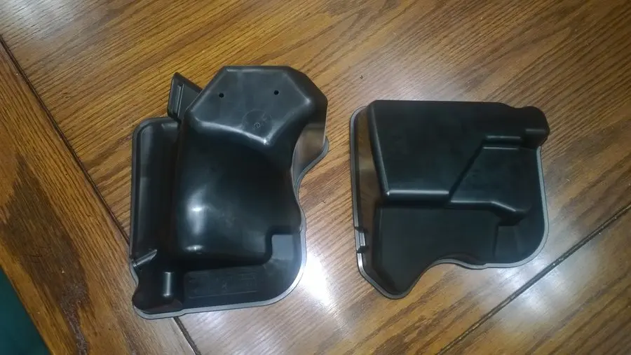 Custom injection-molded part produced by Midwest Plastic Engineering